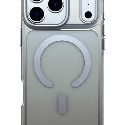 iPhone 18 Pro/17 Pro Augus Magsafe Kapak Kılıf - Gümüş