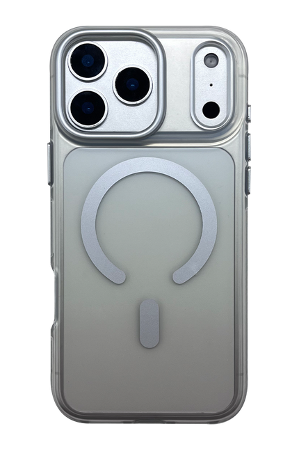 iPhone 18 Pro/17 Pro Augus Magsafe Kapak Kılıf - Gümüş