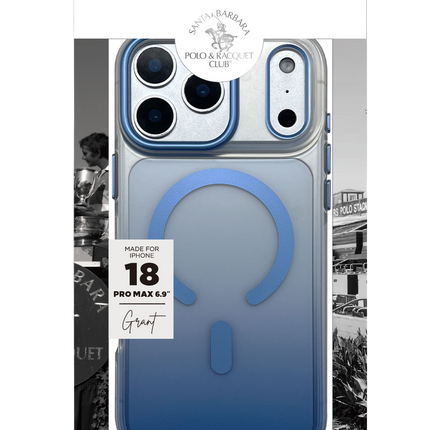 iPhone 18 Pro/17 Pro Augus Magsafe Kapak Kılıf - Mavi 4