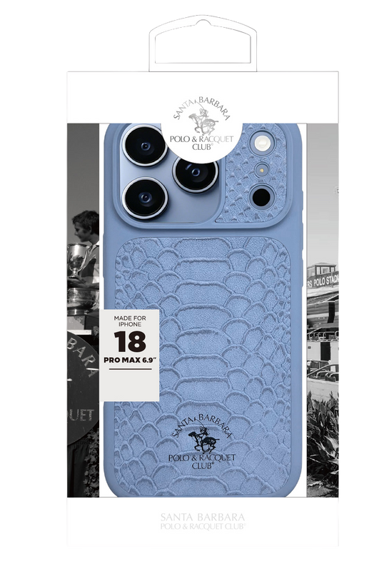 iPhone 18 Pro/17 Pro Knight Deri Kapak Kılıf - Mavi 4
