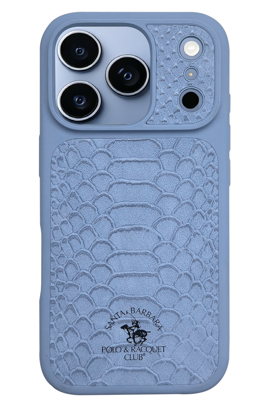 iPhone 18 Pro Max/17 Pro Max Knight Deri Kapak Kılıf - Mavi