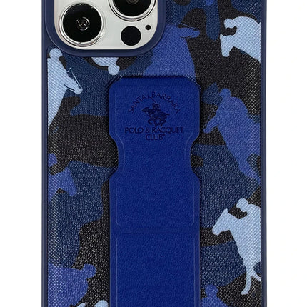 iPhone 13 Pro Enos Standlı Kapak Kılıf - Lacivert