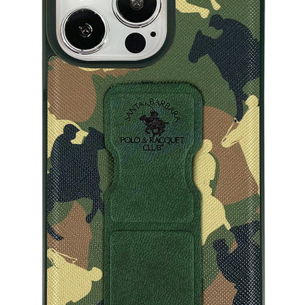 iPhone 13 Pro Enos Standlı Kapak Kılıf - Yeşil