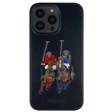 iPhone 13 Pro Jockey Deri Kapak Kılıf - Siyah