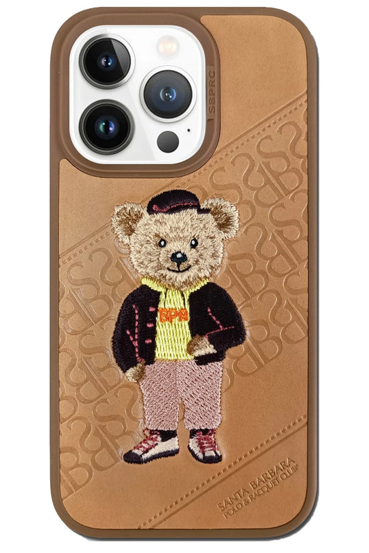 iPhone 13 Pro Max Crete Deri Kapak Kılıf - Kahverengi