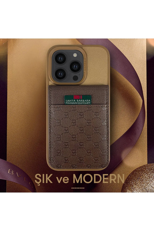 iPhone 13 Pro Max Hulda Kartvizitli Kapak Kılıf - Mavi 6
