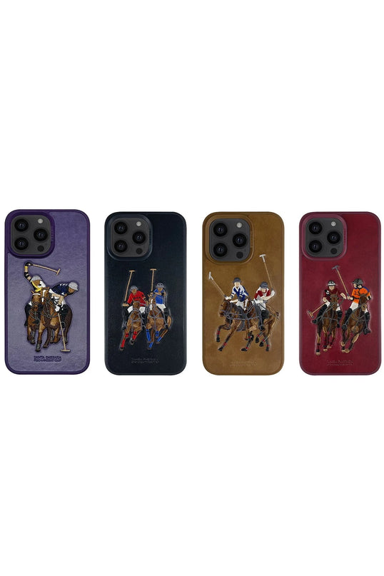 iPhone 13 Pro Max Jockey Deri Kapak Kılıf - Siyah 2