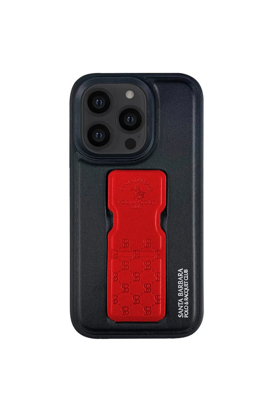 iPhone 13 Pro Max Parker Stand Kapak Kılıf - Kırmızı