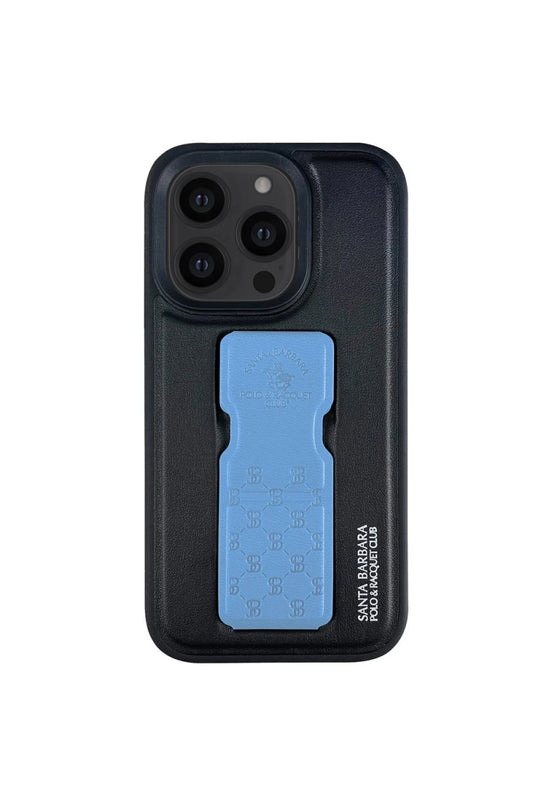 iPhone 13 Pro Max Parker Stand Kapak Kılıf - Mavi