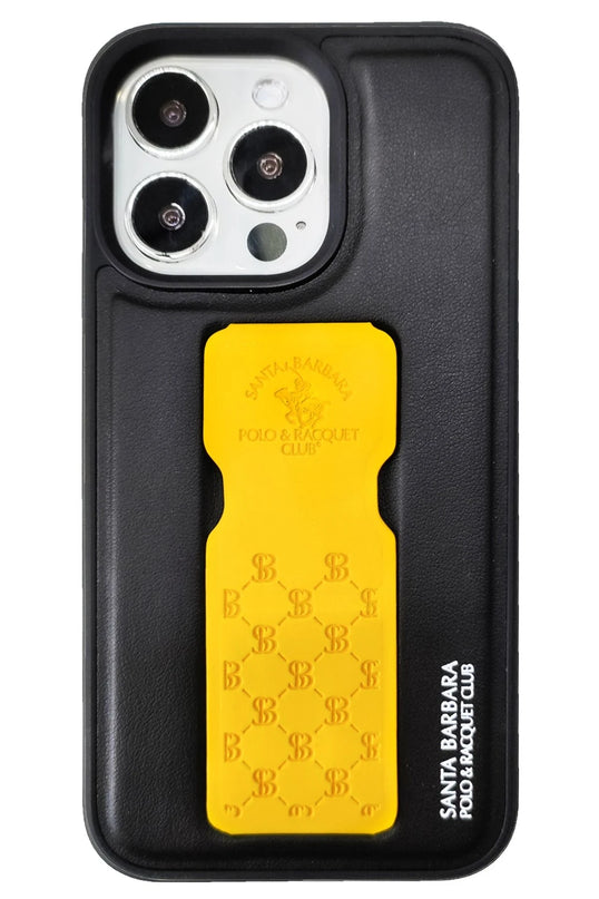 iPhone 13 Pro Max Parker Stand Kapak Kılıf - Sarı