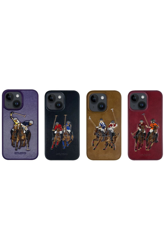 iPhone 14 Jockey Deri Kapak Kılıf - Siyah 2