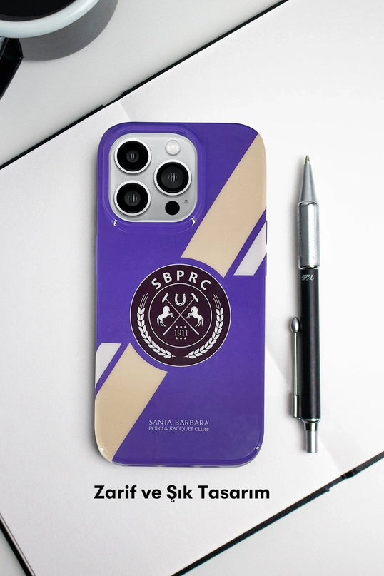 iPhone 14 Pro Max Alden Kapak Kılıf - Mor 5
