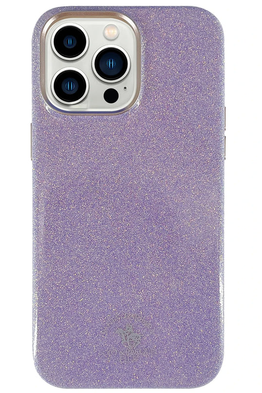 iPhone 14 Pro Max Aurora Simli Kapak Kılıf - Mor