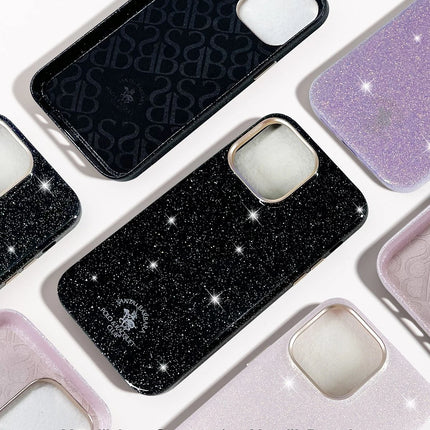 iPhone 14 Pro Max Aurora Simli Kapak Kılıf - Siyah 4