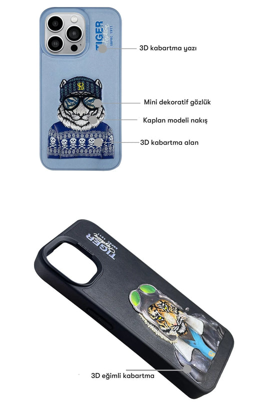iPhone 14 Pro Max Fergus Kapak Kılıf - Siyah 6