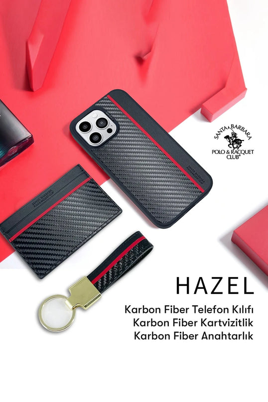 iPhone 14 Pro Max Hazel Karbon Set Kapak Kılıf 3