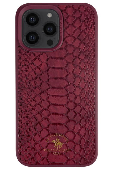 iPhone 14 Pro Max Knight Deri Kapak Kılıf - Kırmızı
