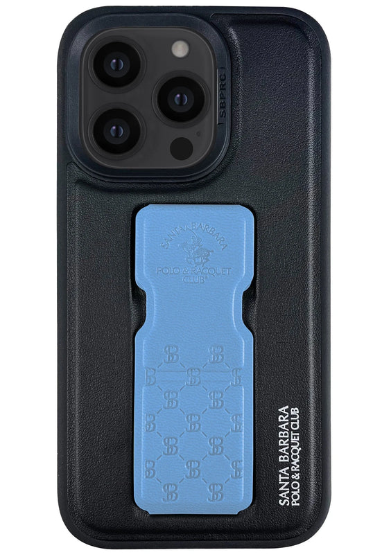 iPhone 14 Pro Max Parker Stand Kapak Kılıf - Mavi