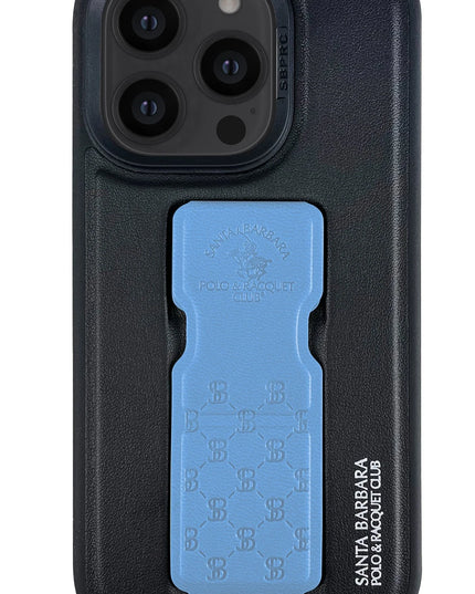 iPhone 14 Pro Parker Stand Kapak Kılıf - Mavi