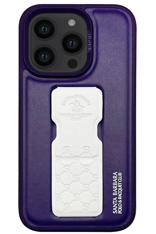 iPhone 14 Pro Parker Stand Kapak Kılıf - Mor 9