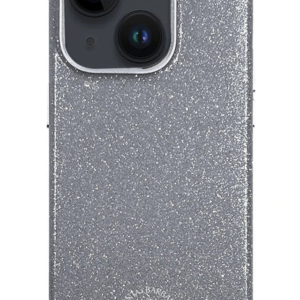 iPhone 15 Aurora Simli Kapak Kılıf - Gümüş