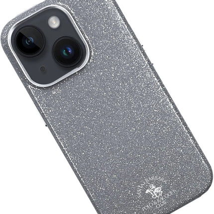 iPhone 15 Aurora Simli Kapak Kılıf - Gümüş 2