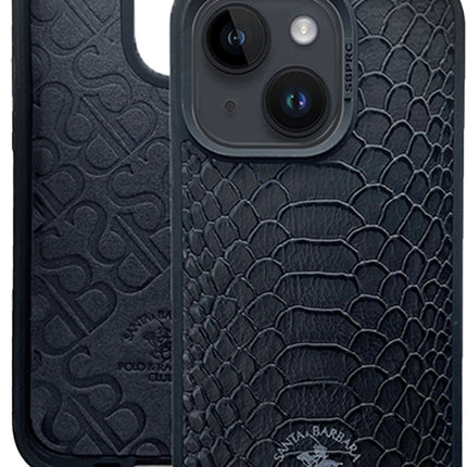 iPhone 15 Plus Knight Deri Kapak Kılıf - Siyah 2