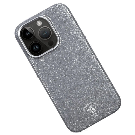iPhone 15 Pro Max Aurora Simli Kapak Kılıf - Gümüş 2
