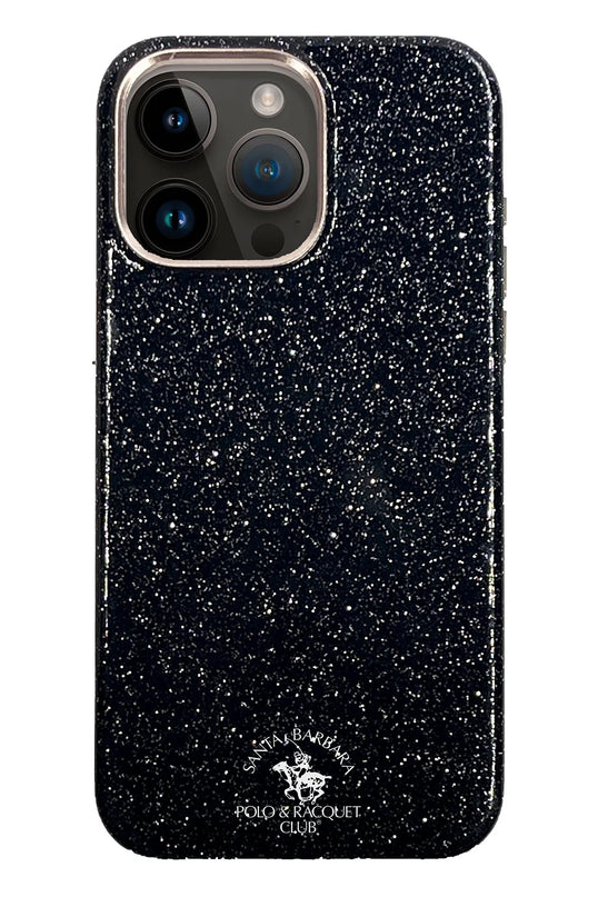 iPhone 15 Pro Max Aurora Simli Kapak Kılıf - Siyah
