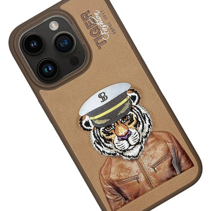 iPhone 15 Pro Max Fergus Kapak Kılıf - Kahverengi 2