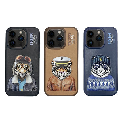 iPhone 15 Pro Max Fergus Kapak Kılıf - Lacivert 8