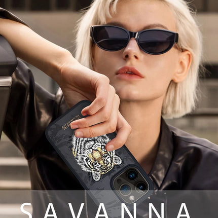 iPhone 15 Pro Max Savanna Kapak Kılıf - Siyah 4