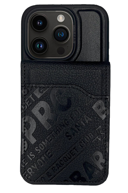 iPhone 15 Pro Max Timothy Cüzdanlı Standlı Kapak Kılıf - Siyah