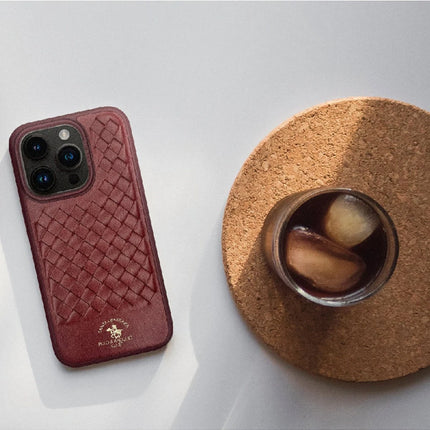 iPhone 15 Pro Ravel Deri Kapak Kılıf - Siyah 6