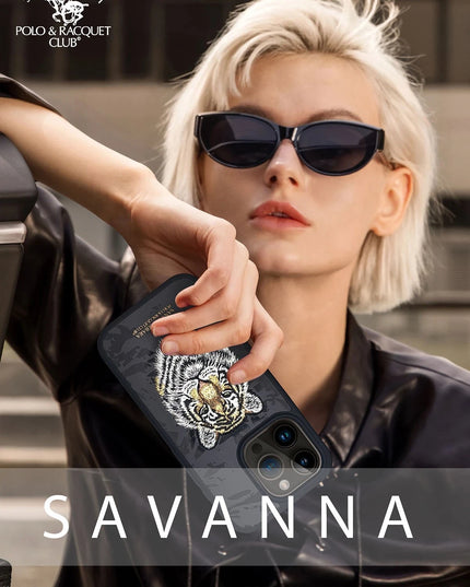 iPhone 15 Pro Savanna Kapak Kılıf - Siyah 4