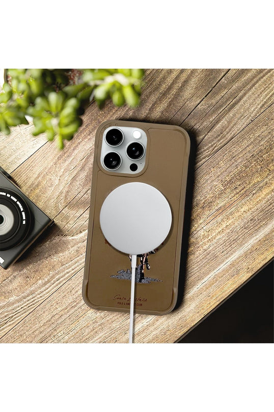iPhone 16 Aubrey Magsafe Kapak Kılıf - Gold 4