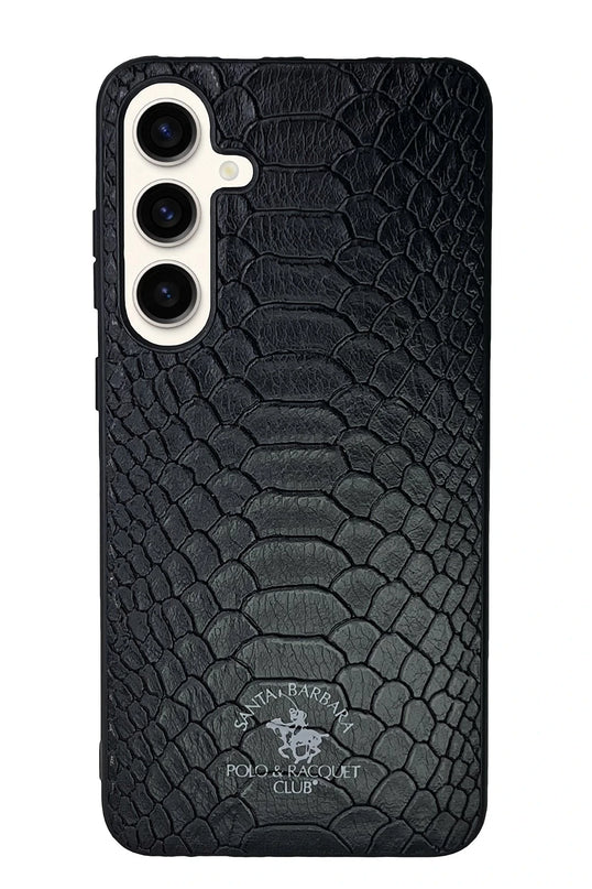Samsung Galaxy S24 Knight Deri Kapak Kılıf - Siyah