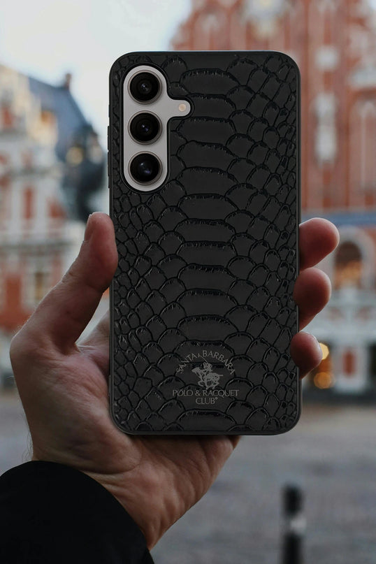 Samsung Galaxy S25 Knight Deri Kapak Kılıf - Siyah 2