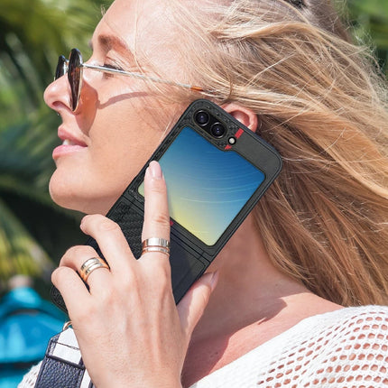 Samsung Galaxy Z Flip 5 Hazel Karbon Kapak Kılıf 4