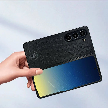 Samsung Galaxy Z Fold 5 Ravel Deri Kapak Kılıf 4
