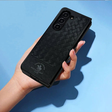 Samsung Galaxy Z Fold 5 Ravel Deri Kapak Kılıf 5