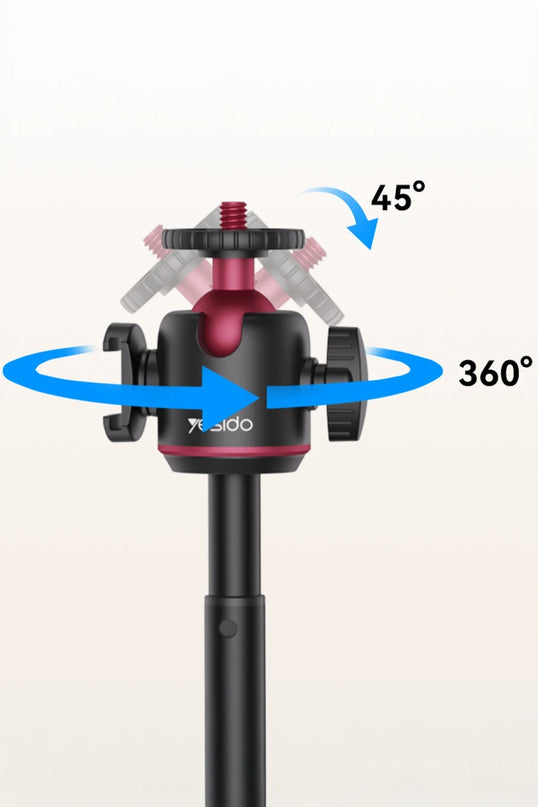 SF26 65cm 360 Derece Ayarlanabilir Canlı Yayın Tripod Telefon Tutucu 8