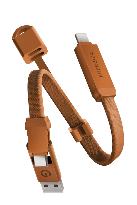 Sheath Key 15cm 60W 2in1 Type-C to Type-C ve USB-A Hızlı Şarj Kablo