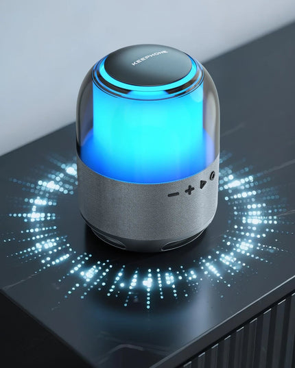 SongPod 5W BT 5.3 RGB Işıklı Yüksek Bass Özellikli HiFi Kablosuz Hoparlör - Siyah 2
