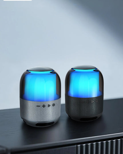 SongPod 5W BT 5.3 RGB Işıklı Yüksek Bass Özellikli HiFi Kablosuz Hoparlör - Gri 3