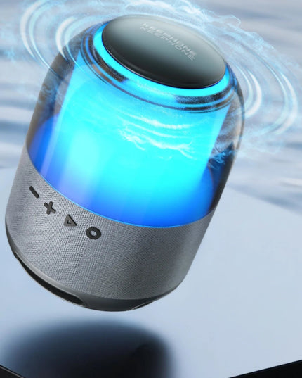 SongPod 5W BT 5.3 RGB Işıklı Yüksek Bass Özellikli HiFi Kablosuz Hoparlör - Siyah 6