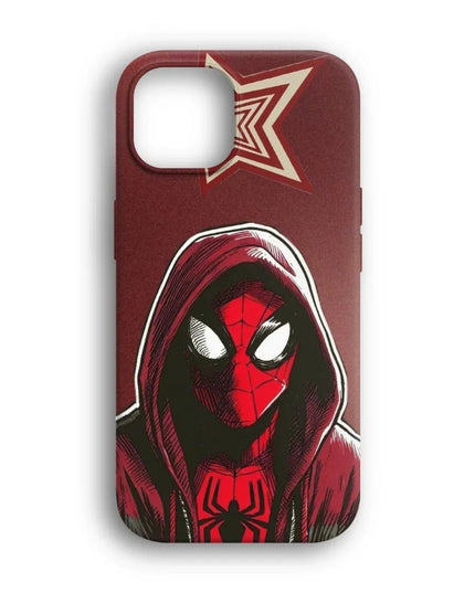 Spiderman with Hoodie Telefon Kılıfı