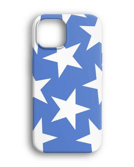 Stars Blue White Telefon Kılıfı