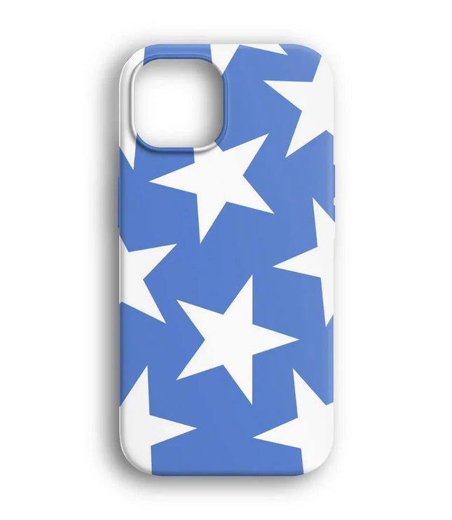 Stars Blue White Telefon Kılıfı