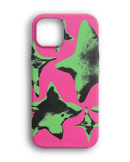Stars Pink Yellow Telefon Kılıfı